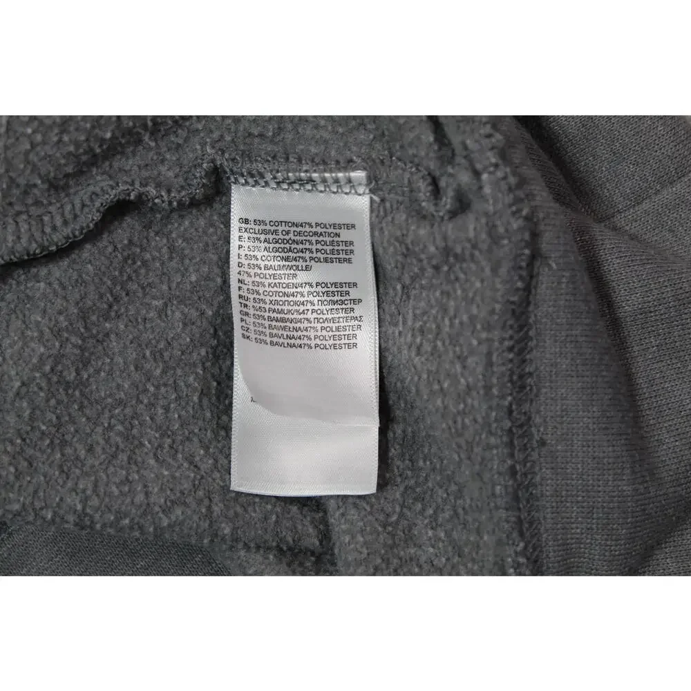 The North Face Gray Pullover Hoodie Sweatshirt Mens Medium